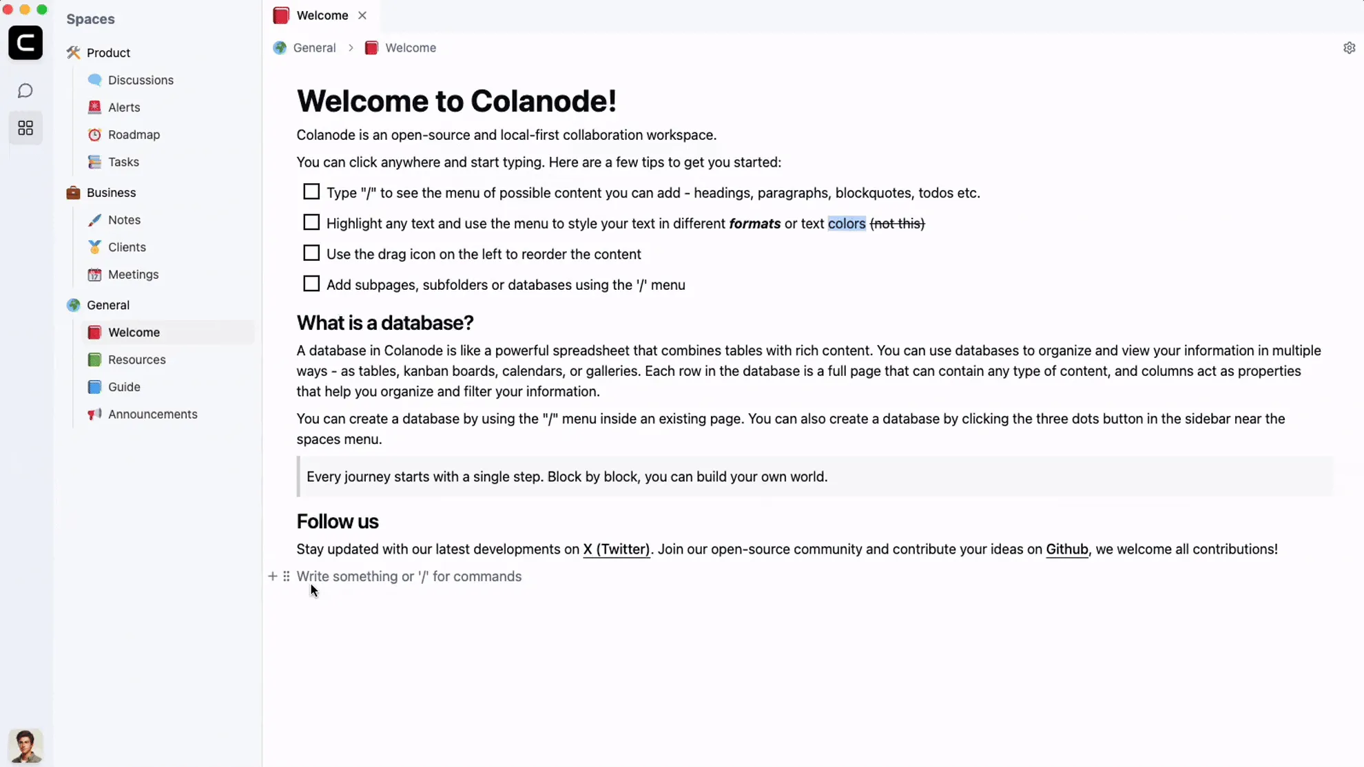 Colanode(开源本地协作软件) Colanode(开源本地协作软件)