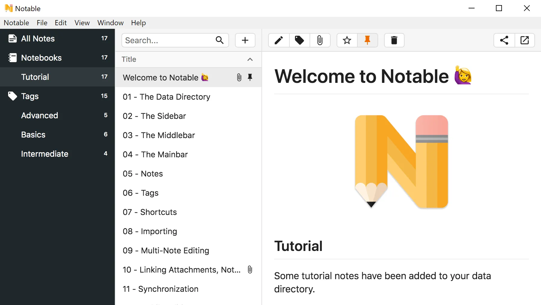 Notable(开源免费电脑笔记软件) Notable(开源免费电脑笔记软件)