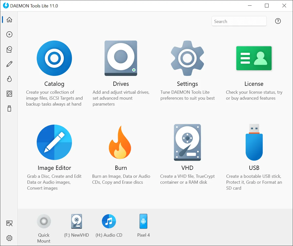 Daemon Tools Lite(免费虚拟光驱软件) Daemon Tools Lite(免费虚拟光驱软件)